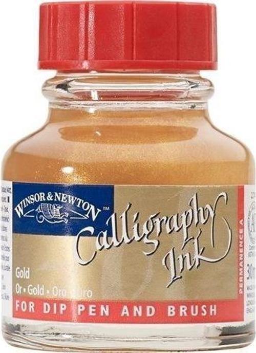 Kaligrafi Mürekkebi 30 ml. METALLIC GOLD