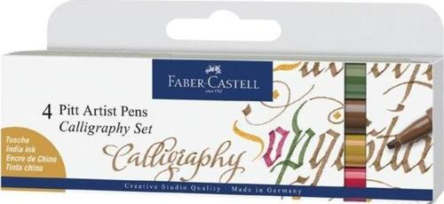 Faber-Castell Pitt Kaligrafi Kalem Seti 4'lü 167505