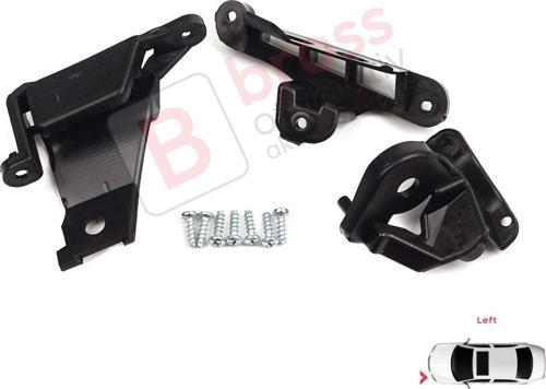 Peugeot 308 MK1 HB SW CC RCZ 408 T7 6212E3 İçin Sol Ön Far Ayak Tamir Seti 