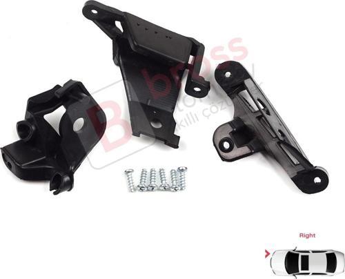 Peugeot 308 MK1 HB SW CC RCZ 408 T7 6212E4 İçin Sağ Ön Far Ayak Tamir Seti 