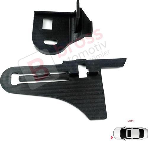 Renault Megane MK3 2008-2016 260607305R İçin Sol Ön Far Ayak Tamir Seti 