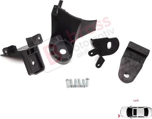 Renault Symbol MK3 Makyajlı Kasa 2017-On 260609154R İçin Sol Ön Far Ayak Tamir Seti