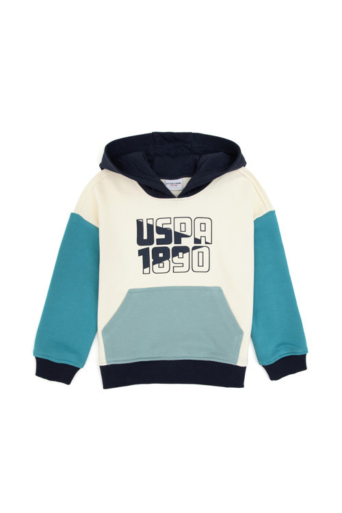 Erkek Çocuk Mint Kapüşonlu Sweatshirt 50308764-VR152