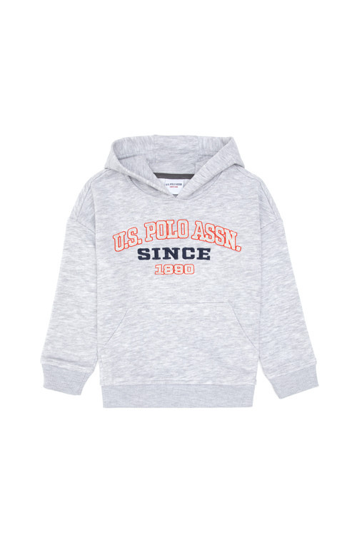 Erkek Çocuk Açık Gri Melanj Sweatshirt 50313842-VR091