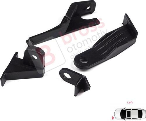 Toyota Corolla MK11 4-Kapı Sedan 2014-2016 8115002E60 İçin Sol Ön Far Ayak Tamir Seti