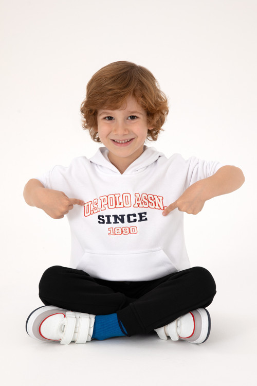 Erkek Çocuk Beyaz Sweatshirt 50313842-VR013