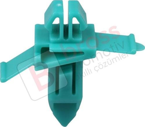 Toyota için 10 Adet Kalıp Klipsi Yeşil 75491 60011