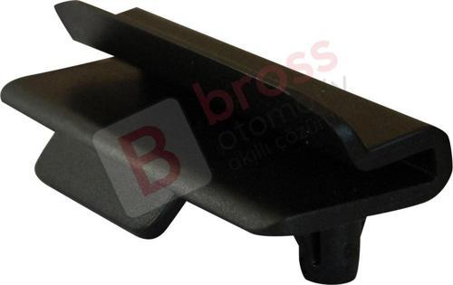 Toyota Lexus için 10 Adet Düzeltme Düğmesi Tutucu Klipsi Siyah