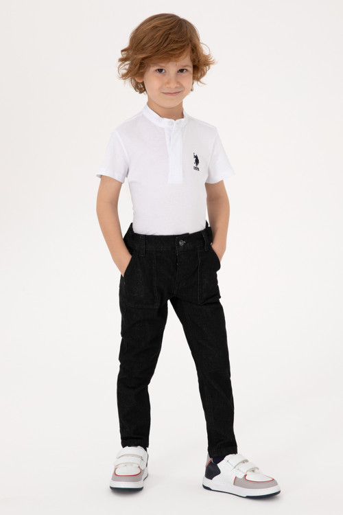 Erkek Çocuk Siyah Jean Pantolon