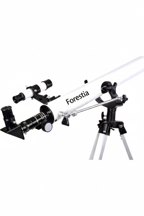 F900 x 60 Profesyonel Mercekli Uzay Teleskopu - 900mm Odak Uzaklığı Beyaz Renk Gözlem Teleskop