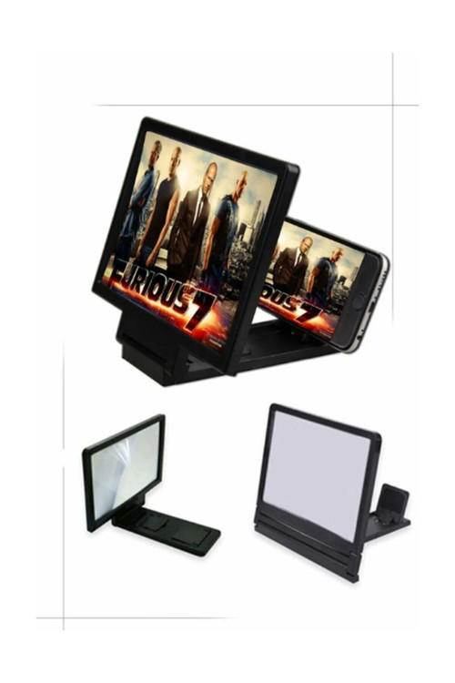 3D Telefon Ekran - HD Projeksiyon Standı (Farklı Renk Seçeneği)