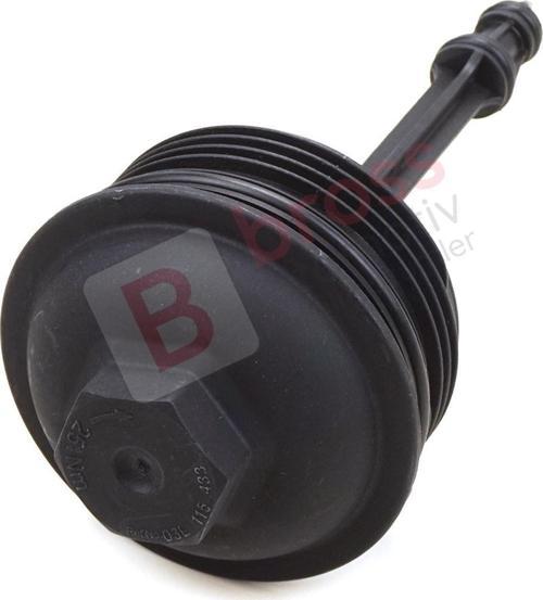 VW Audi Seat Skoda 1.6 2.0 Dizel için Yağ Filtre Kapağı 03L115433