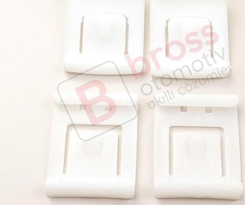 VW İçin 4 Adet Ön Koltuk Ray Kılavuz Klipsi 191881213