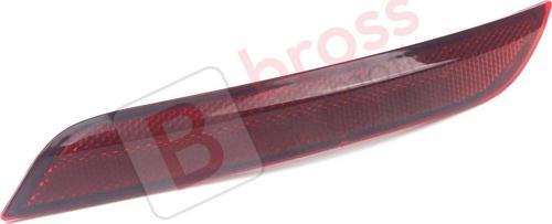 VW Polo 2015-2017 için Arka Tampon Reflektörü SOL 6C0945105B