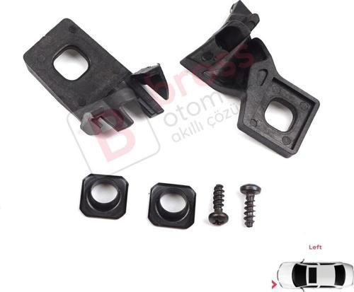 VW Polo MK3 MK4 6N 9N 1994-2008 6Q0998225 İçin Sol Ön Far Ayak Tamir Seti 