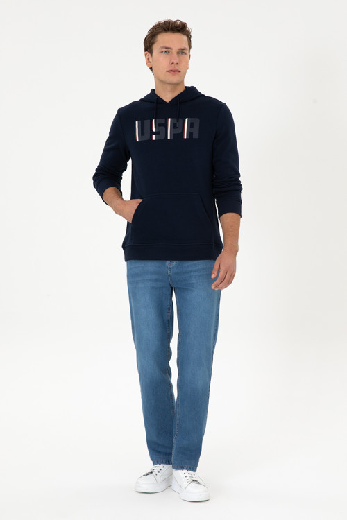 Erkek Mavi Loose Fit Jean Pantolon 50308292-DN0022