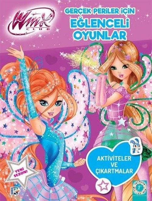Winx Club-Gerçek Periler için Eğlenceli Oyunlar - Aktiviteler ve Çıkartmalar