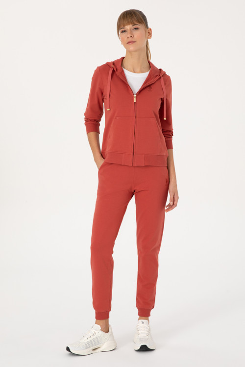 Kadın Kiremit Jogger Eşofman Altı 50313584-VR026