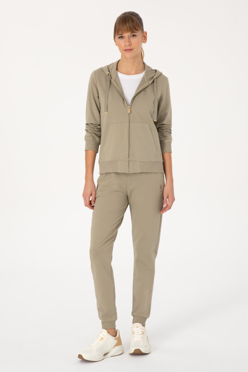 Kadın Açık Haki Jogger Eşofman Altı 50313584-VR183