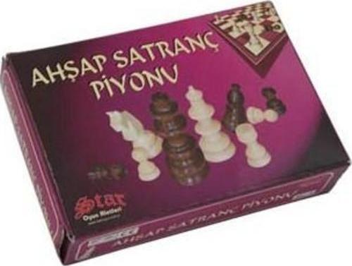 Satranç Taşı Ahşap