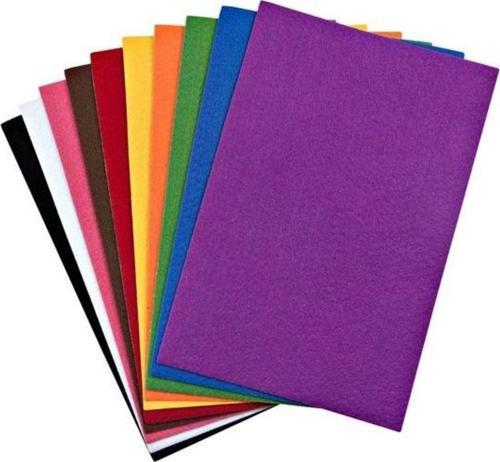 Yapışkanlı Keçe 10 Renk 20x30 cm