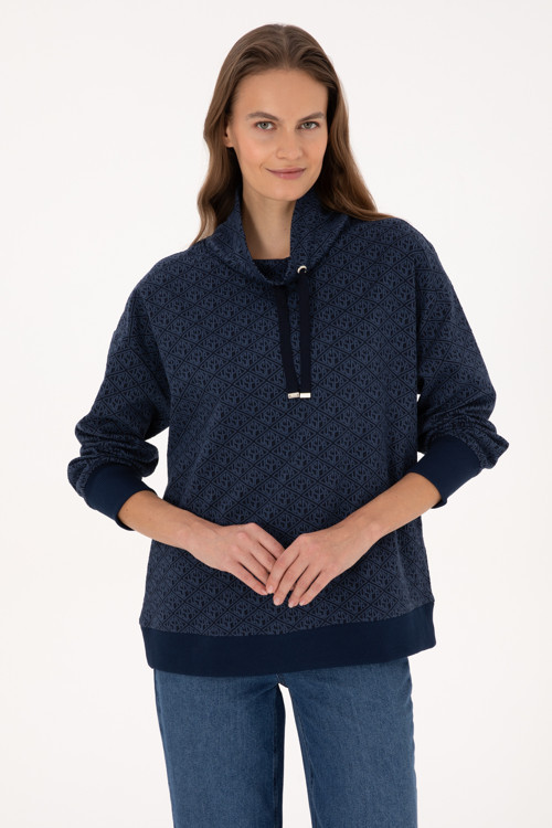 Kadın Lacivert Sweatshirt 50309077-VR033