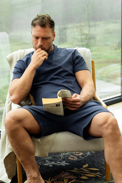 Ira Erkek Şort Denim %100 Pamuk