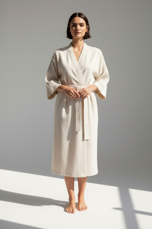 Lavinia Uzun Kollu Kadın Sabahlık / Kimono