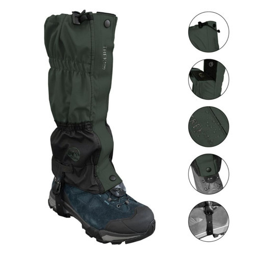 Trekking Pace Outdoor Tozluk Haki-Siyah