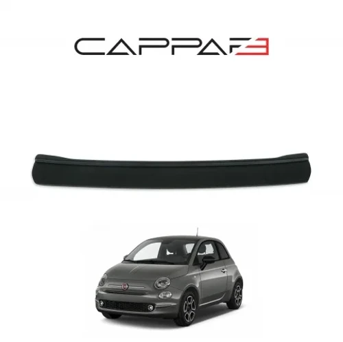 Fiat 500 Coupe 2016- Yılı ve Sonrası Uyumlu Arka Tampon Eşiği Mat
