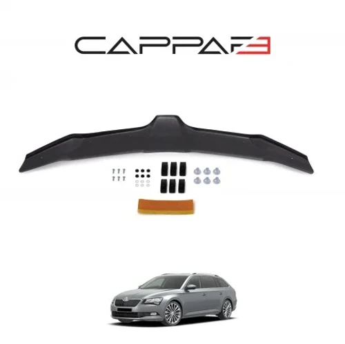 Skoda SuperB 2013 Yılı Ve Sonrası Uyumlu Ön Kaput Rüzgarlık 4mm