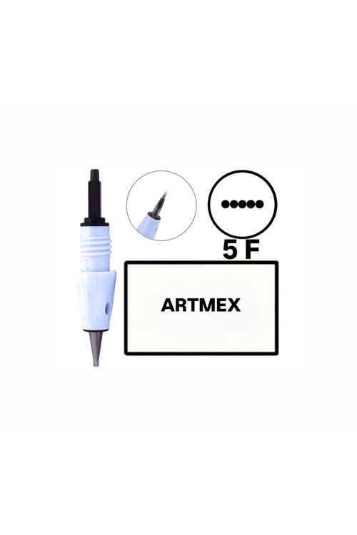 5 Adet F5 ( Artmex ) Değiştirilebilir Kartuş Kalıcı Makyaj Ucu (İğne)