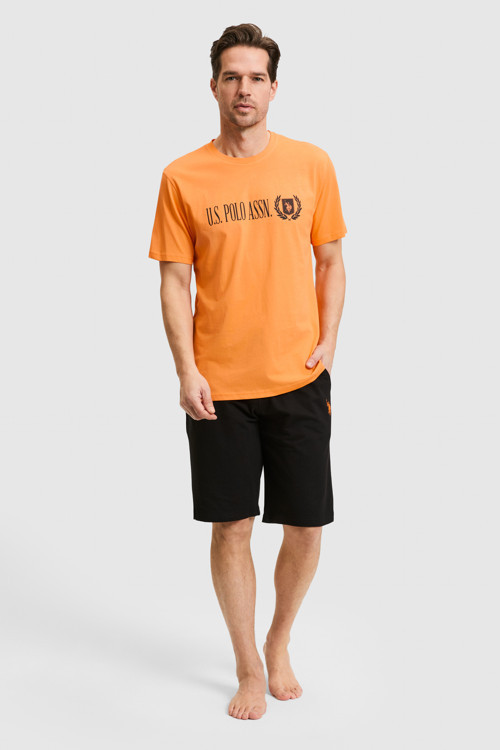 Erkek Turuncu Pijama Takımı 50326138-VR051