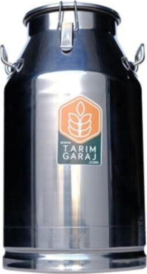 Paslanmaz (İnoks) Kilitli - Kapaklı Süt Taşıma Güğümü 30 - 40 - 50 Litre 40 Lt