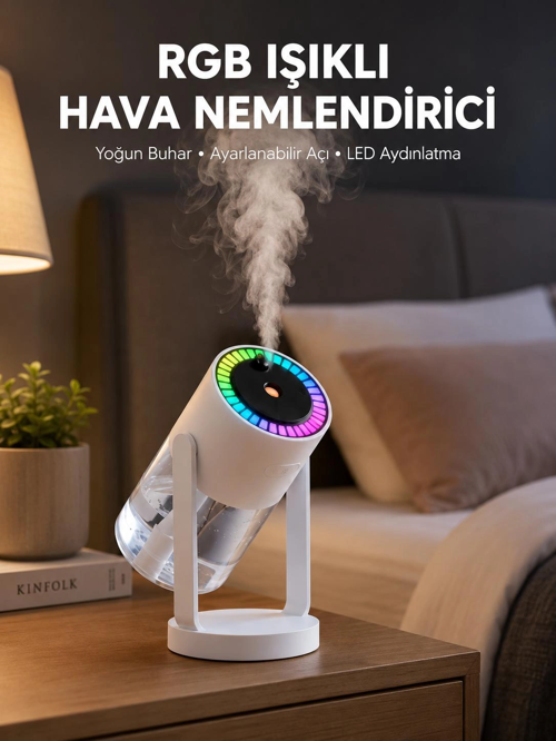 Gökyüzü Projektörlü Buhar Makinesi Ev Ofis Araç Yeni Nesil