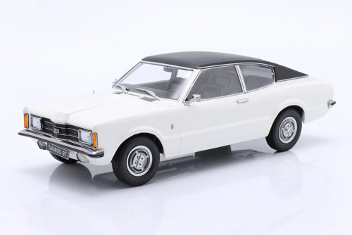 181003 1/18 Ford Taunus GT Coupe1971 White / Matt Black