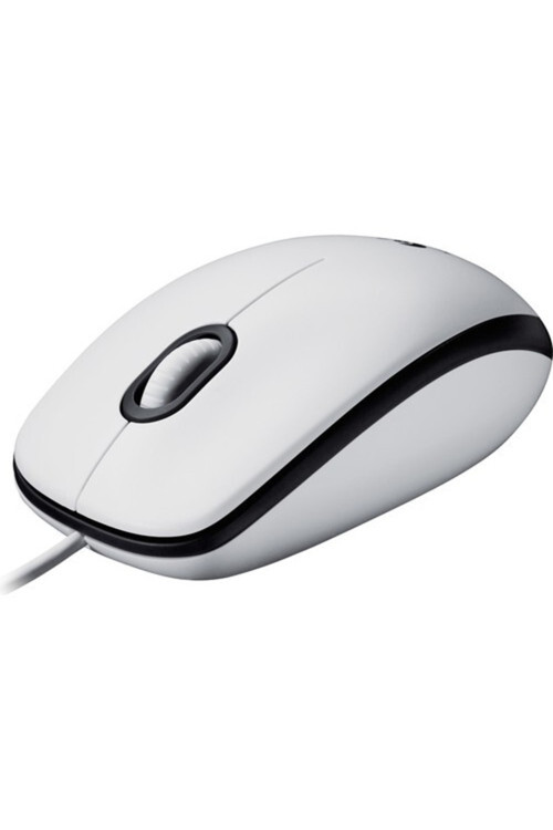 M100 Usb Kablolu 1000 Dpı Mouse, Beyaz 910-006764