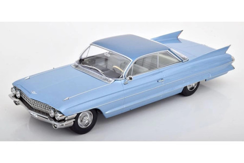 181251 1/18 Cadillac Coupe DeVille Series 62 1961 Blue Metallic