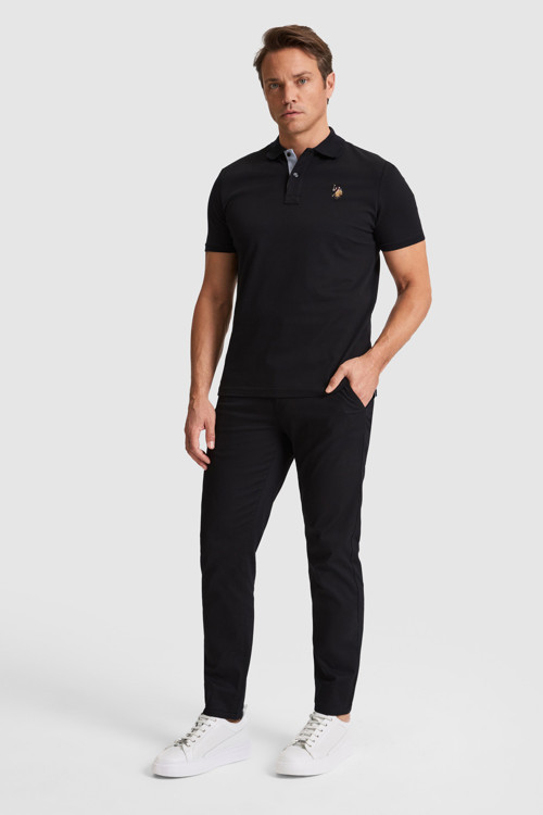 Erkek Siyah Kanvas / Chino Pantolon 50322310-VR046