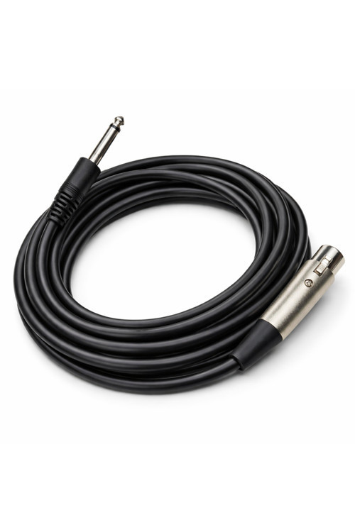 MN166MC 5 Metre Mikrofon Kablosu XLR Dişi - 6.3mm Jack Erkek (Amfi & Mikser Uyumlu)