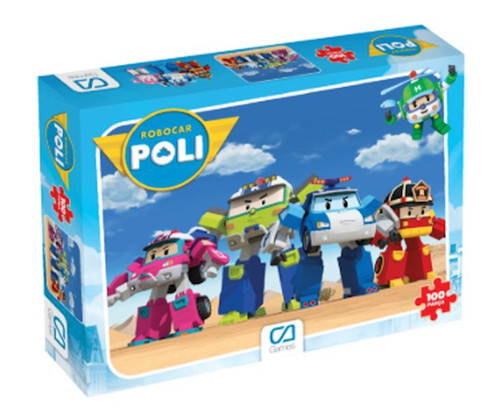 Robocar Puzzle 100