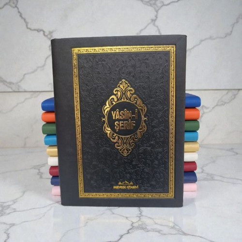 Çanta Boy Termoderi Kapaklı 128 Sayfa Yasin Siyah