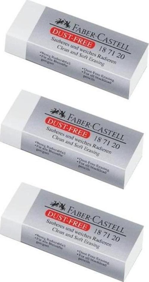 Dust Free Büyük Silgi Beyaz 3 lü 187120