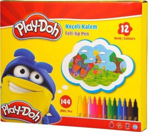144'Lü Keçeli Kalem (12 Renk X 12 Adet Sınıf Paketi)