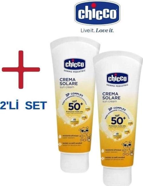 Güneş Kremi Spf 50+ 75 ml 2'li Set 2 Adet Güneş Kremi
