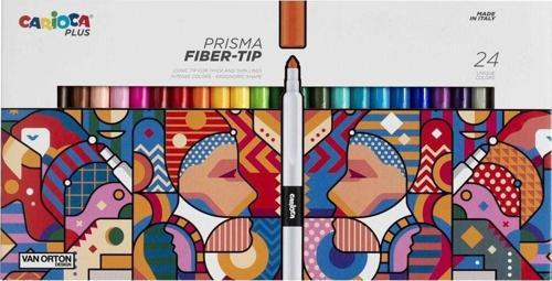 PLUS PRISMA FİBER UÇ KEÇELİ BOYA KALEMİ 24LÜ