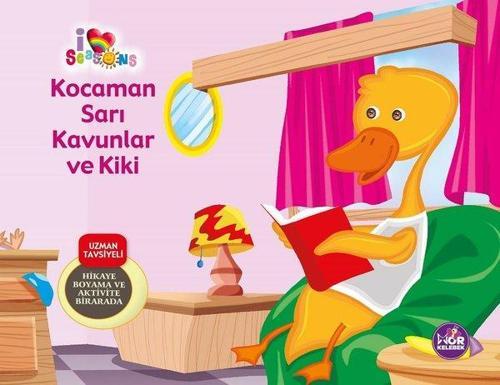 Kocaman Sarı Kavunlar ve Kiki - Hikaye Boyama ve Aktivite Bir Arada