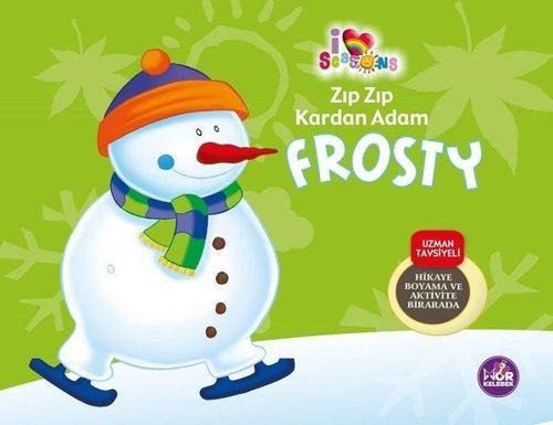 Zıp Zıp Kardan Adam Frosty - Hikaye Boyama ve Aktivite Bir Arada