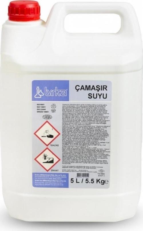 Çamaşır Suyu 4 Adet x 5 Litre