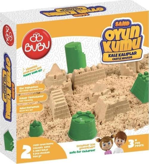 Oyun Kumu ve Kale Kalıplı Set 500 gr
